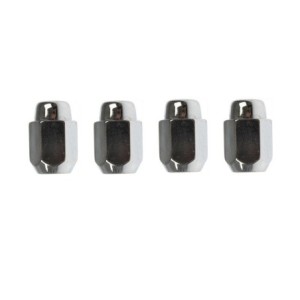 FORD MUSTANG 1964-1973 ECROU DE ROUE EN ACIER CHROME 1/2 20 13/16 Dorman Lug Nuts 711-201 LOT DE 4