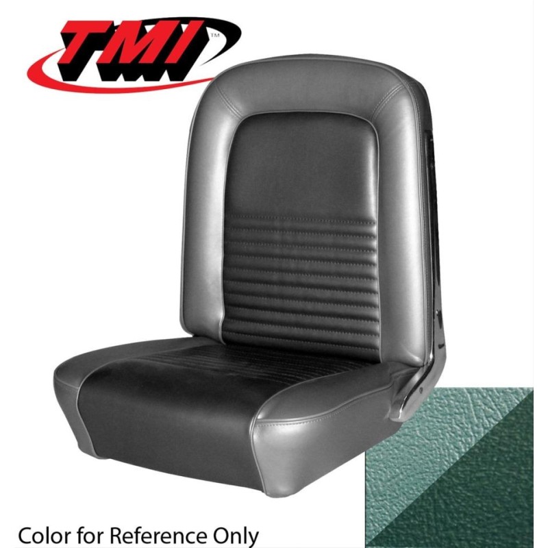 FORD MUSTANG 1967 CABRIOLET CONVERTIBLE SET COMPLET DE COUVRE SIEGE BANC BLEU TURQUOISE AVEC BANQUETTE AVANT + ARRIERE TMI Bench
