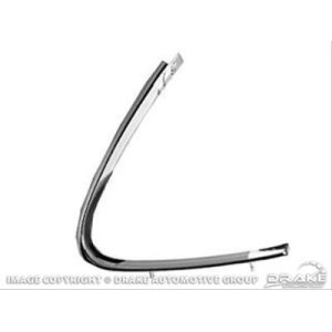 FORD MUSTANG 1969-1970 SPORTSROOF FASTBACK PAIRE DE CONTOURS DE VITRE Quarter Window Moldings Scott Drake C9ZZ-6329796-7I