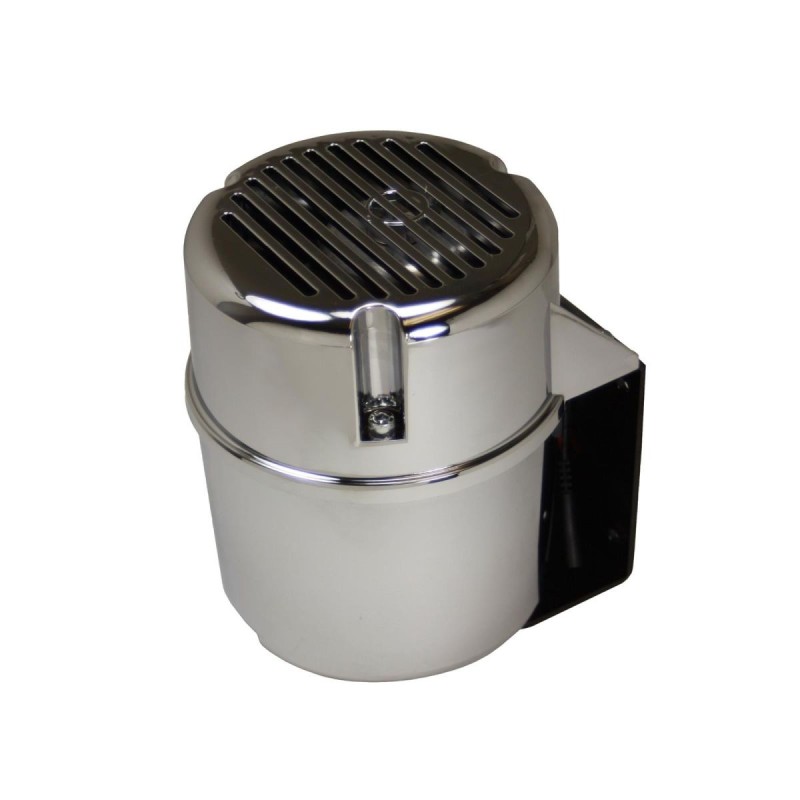 POMPE A VIDE ELECTRIQUE POUR FREIN ASSISTE BOITIER CHROME Electric Vacuum Pump black housing SELECTION SILVER