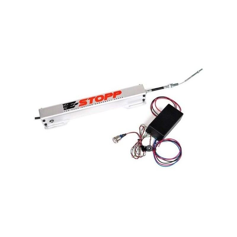 FORD MUSTANG 1964-1973 SYSTEME DE FREIN A MAIN ELECTRIQUE E-Stopp Push-Button Electric Emergency Brakes SELECTION SILVER