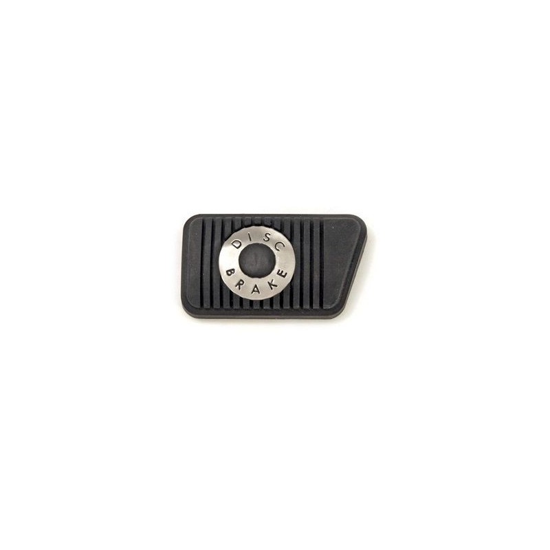 FORD MUSTANG 1965-1973 PAD CAOUTHOUC DESSUS DE PEDALE DE FREIN A DISQUES BOITE MANUELLE brake pedal pad disc brakes manual trans