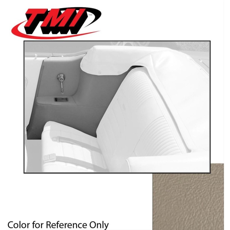 FORD MUSTANG 1964-1968 CABRIOLET PAIRE D HABILLAGE DE PANNEAUX LATERAUX BLANC TMI CONVERTIBLE Quarter Trim Upholstery WHITE 43-7