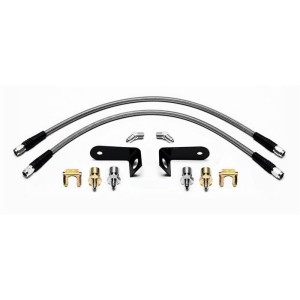 FORD MUSTANG 1970-1973 DURITE DE FREIN POUR DISQUE AVANT WILWOOD UNIQUEMENT Wilwood Brake Flexline Kits 220-9195 la paire