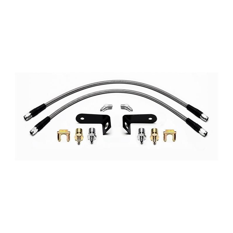 FORD MUSTANG 1970-1973 DURITE DE FREIN POUR DISQUE AVANT WILWOOD UNIQUEMENT Wilwood Brake Flexline Kits 220-9195 la paire
