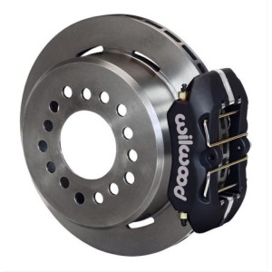 FORD MUSTANG 1964-1973 KIT DE FREINS A DISQUE ARRIÈRE 11 ÉTRIERS NOIR A 4 PISTONS Wilwood Forged DynaPro Low-Profile Rear Parkin