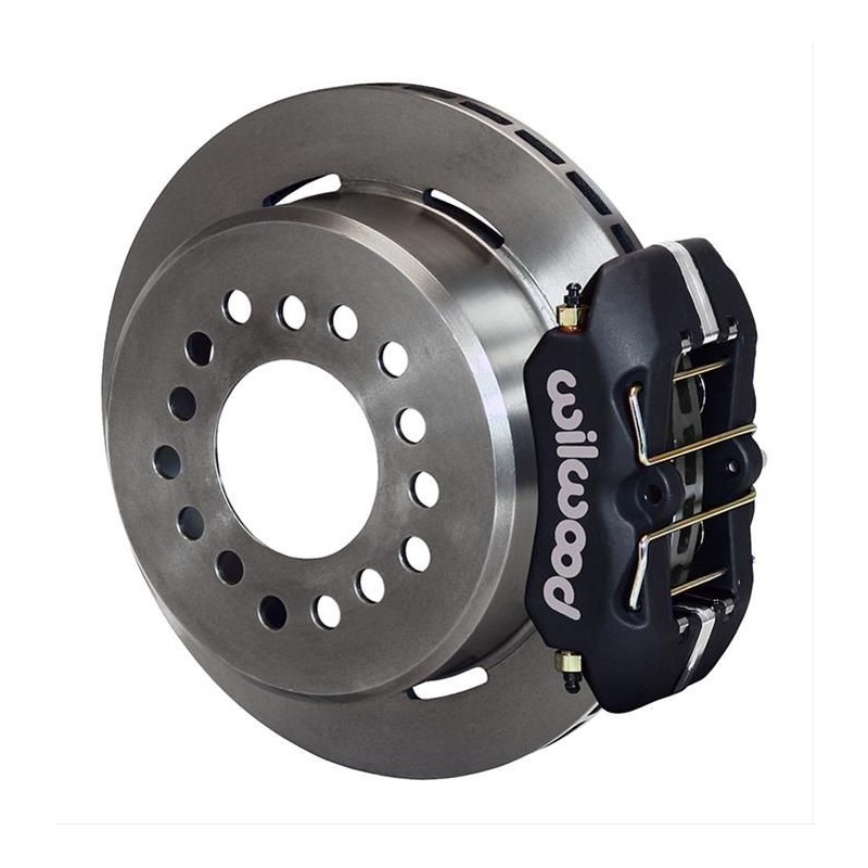 FORD MUSTANG 1964-1973 KIT DE FREINS A DISQUE ARRIÈRE 11 ÉTRIERS NOIR A 4 PISTONS Wilwood Forged DynaPro Low-Profile Rear Parkin