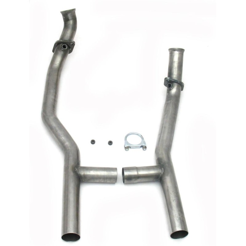 57.1mm (2.25 pouces) FORD MUSTANG 1969-1973 351 WINDSOR V8 TUBES D ECHAPPEMENT POUR 351W EN H TUBES DE 2.25 POUCES JBA Performan