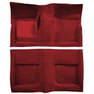 FORD MUSTANG 1965-1968 CABRIOLET KIT COMPLET DE MOQUETTE AVANT + ARRIERE BRAISE OER Molded Carpet Kits with Mass Backing A4042B4