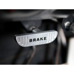 FORD MUSTANG 1965-1968 POIGNEE DE FREIN A MAIN ALUMINIUM Mustang Parking Brake Handle-Billet SCOTT DRAKE B-2760-BL