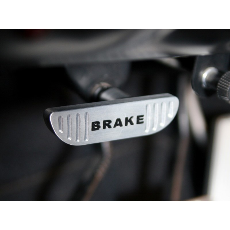 FORD MUSTANG 1965-1968 POIGNEE DE FREIN A MAIN ALUMINIUM Mustang Parking Brake Handle-Billet SCOTT DRAKE B-2760-BL