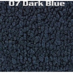 FORD MUSTANG 1964-1968 KIT SET DE TAPIS DE SOL BLEU FONCE SANS LOGO Carpet floor Mats dark blue ACC 19503230-07