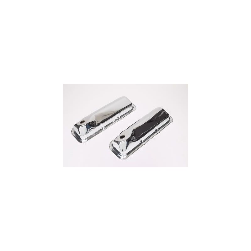 FORD MUSTANG 1970-1973 V8 351 CLEVELAND COUVRE CACHE CULBUTEURS CHROME Chrome Valve CoversTrans-Dapt Performance 9295