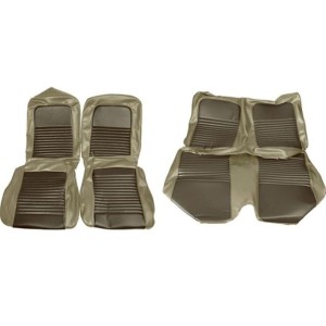FORD MUSTANG 1967 FASTBACK SET COMPLET DE HOUSSE COUVRE SIEGE STANDARD LIERRE DORE Distinctive Industries Standard Seat Cover Up