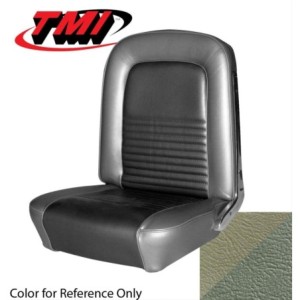 FORD MUSTANG 1967 FASTBACK SET COMPLET DE HOUSSE COUVRE SIEGE STANDARD LIERRE DORE TMI Standard Seat Upholstery 43-72227-2503-22