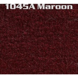 FORD MUSTANG 1964-1973 COUPE FASTBACK CABRIOLET KIT SET DE TAPIS DE SOL bordeaux AVEC LOGO PONEY ARGENTE Custom full size carpet