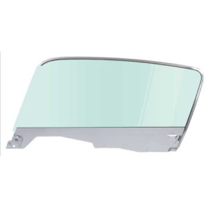 FORD MUSTANG 1964-1966 FASTBACK VITRE DE PORTE GAUCHE CONDUCTEUR TEINTE COMPLETE AVEC CADRE door glass complete lh tint MUSCLECA