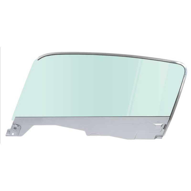 FORD MUSTANG 1964-1966 FASTBACK VITRE DE PORTE GAUCHE CONDUCTEUR TEINTE COMPLETE AVEC CADRE door glass complete lh tint MUSCLECA