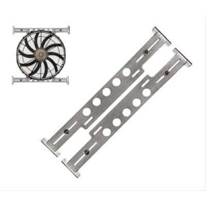 FORD MUSTANG 1964-1968 KIT DE SUPPORTS DE MONTAGE ALUMINIUM POUR VENTILATEUR ÉLECTRIQUE Maradyne Electric Fan Mounting Brackets