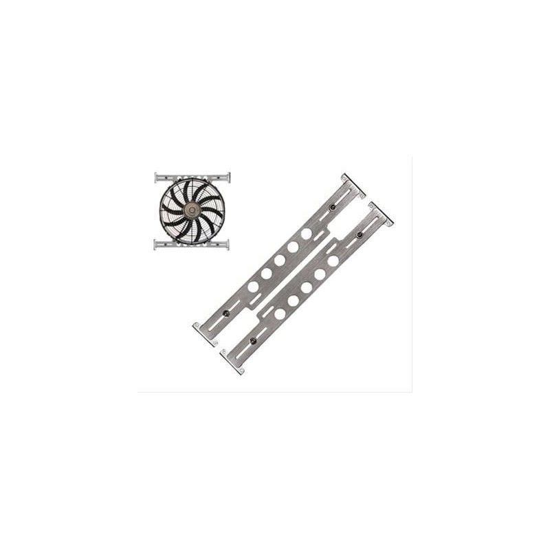 FORD MUSTANG 1964-1968 KIT DE SUPPORTS DE MONTAGE ALUMINIUM POUR VENTILATEUR ÉLECTRIQUE Maradyne Electric Fan Mounting Brackets