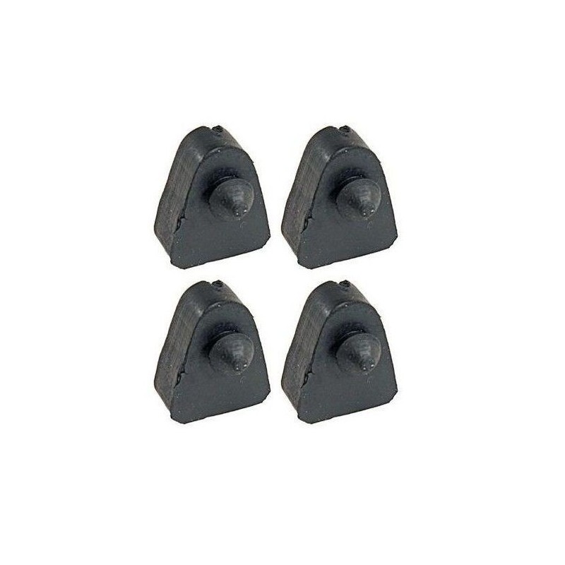 FORD MUSTANG 1964-1966 SET DE 4 TAMPONS DE PARE CHOC Bumper guard cushion SCOTT DRAKE 379944-S