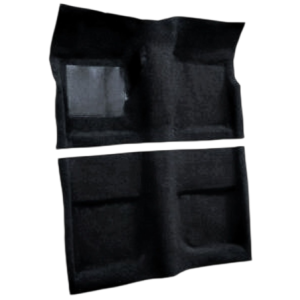 FORD MUSTANG 1965-1968 CABRIOLET KIT COMPLET DE MOQUETTE AVANT + ARRIERE NOIR molded Carpet Kit BLACK ACC 8115260-601- autres co