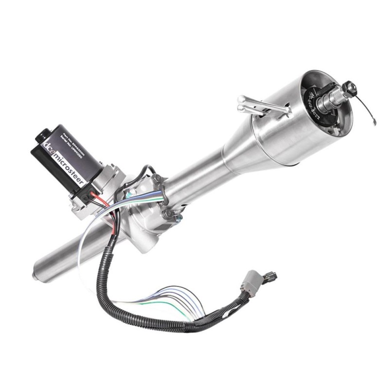 FORD MUSTANG 1964-1966 KIT DE CONVERSION DE DIRECTION ASSISTÉE ÉLECTRIQUE AVEC COLONNE INCLINABLE ET MOTEUR INTÉGRÉ Flaming Rive