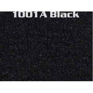 FORD MUSTANG 1964-1973 COUPE FASTBACK KIT SET DE TAPIS DE SOL noir SANS LOGO E Custom full size carpet floor black ACC 19503180