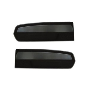 FORD MUSTANG 1967 JEUX DES DEUX PANNEAUX DE PORTE NOIR Deluxe door panels black TMI Deluxe Door Panels 10-70107-958
