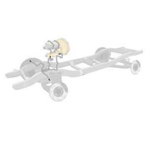 FORD MUSTANG 1967 SET DE TUBES DE FREINS A DISQUE AVANT INOX Front Brake Line Set Disc Brakes Stainless The Right Stuff Brake Li