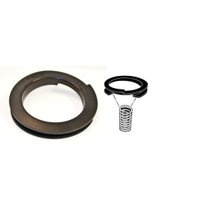 FORD MUSTANG 1964-1973 SEMELLE ISOLATEUR EN CAOUTCHOUC POUR RESSORTS Coil Spring Insulators Rubber SCOTT DRAKE C4DZ-5415-AR (ven