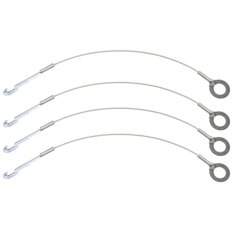 FORD MUSTANG 1964-1973 KIT DE 4 CÂBLES D'AJUSTEMENTS AUTOMATIQUES DE FREIN A TAMBOUR AVANT OU ARRIÈRE EN 10 POUCES ACDelco Gold