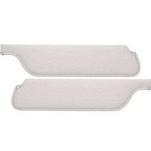 FORD MUSTANG 1965-1966 CABRIOLET PAIRE DE PARE SOLEIL BLANC Convertible Sun Visors white ACME AUTO SV211MCSV