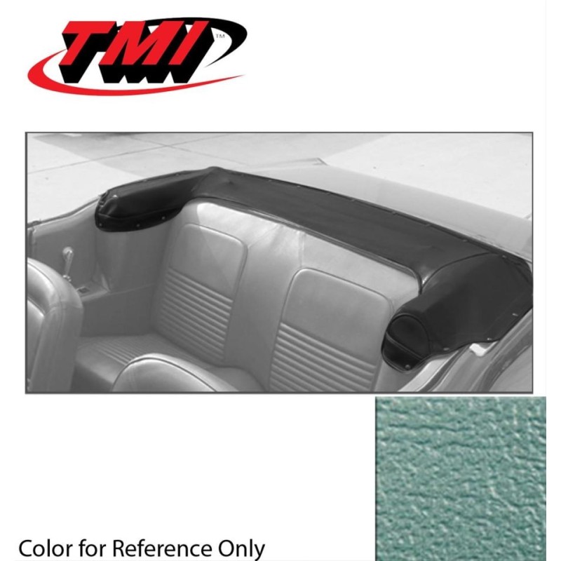 FORD MUSTANG 1967 CACHE CAPOTE POUR CONVERTIBLE DECAPOTABLE CABRIOLET TURQUOISE TMI Convertible Boots for 1967 MUSTANG 22-7107-2