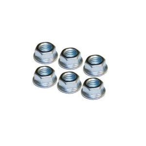FORD MUSTANG 1964-1966 LOT DE SIX ECROUS DE SUPPORT DE TETE D AMORTISSEUR AVANT Shock Tower Nuts SCOTT DRAKE 33923-SK DERNIERS E