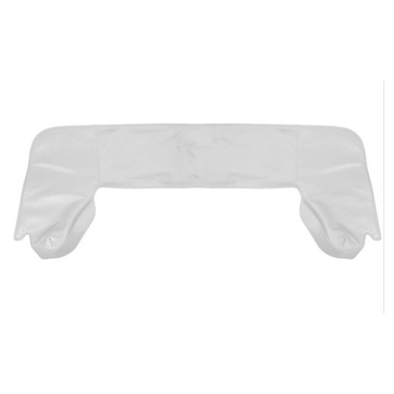 FORD MUSTANG 1969 CACHE CAPOTE POUR CONVERTIBLE DECAPOTABLE CABRIOLET BLANC CA Convertible Top Boot Covers White MA2432