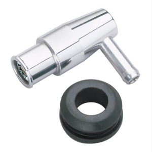 FORD MUSTANG 1965-1972 VALVE DE CACHES CULBUTEUR SOUPAPE RECYCLAGE + ANGLE A 90° pcv valve