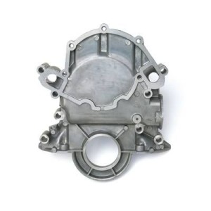 FORD MUSTANG 1965-1973 V8 289 302 CARTER DE DISTRIBUTION EN ALUMINIUM (NON K-CODE) Edelbrock Aluminum Timing Covers 4250