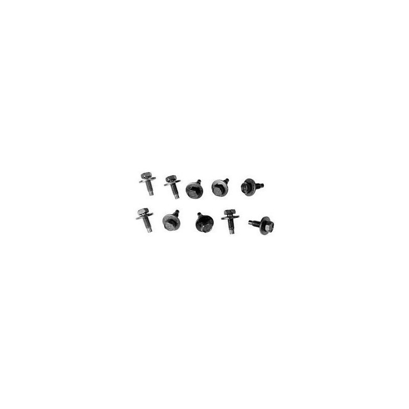 FORD MUSTANG 1964-1968 KIT VIS COMPAS CHARNIERE MALE ARRIERE COFFRE trunk hinge mounting kit SCOTT DRAKE 359662-SMK