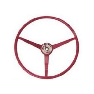 FORD MUSTANG 1965-1966 VOLANT STANDARD Rouge foncé Bordeaux - Standard steering wheel red Maroon SCOTT DRAKE C5ZZ-3600-DR