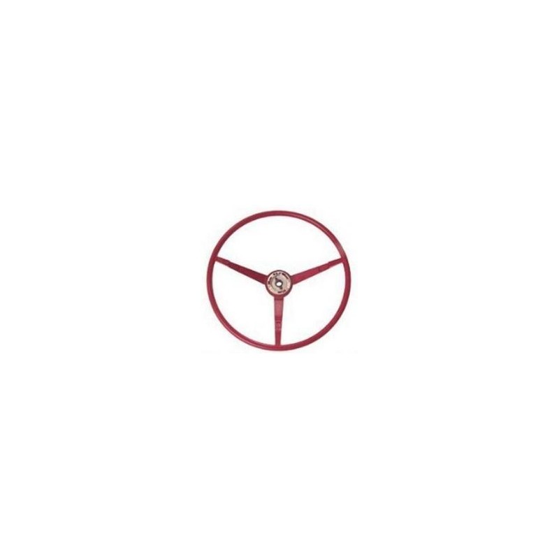 FORD MUSTANG 1965-1966 VOLANT STANDARD Rouge foncé Bordeaux - Standard steering wheel red Maroon SCOTT DRAKE C5ZZ-3600-DR