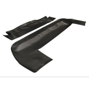 FORD MUSTANG 1969-1970 CABRIOLET VINYL DE LOGEMENT CAPOTE NOIR Distinctive Industries Convertible Black Well Liners 069989L-3722