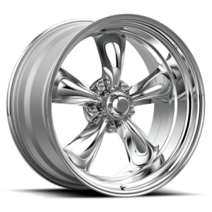 FORD MUSTANG 1964-1973 V8 JANTE 15x7 ALUMINIUM TORQ THRUST II VN515 ALUMINIUM POLI 15 X 7 POUCES 5 TROUS ENTRAXE 114.3 déport -6