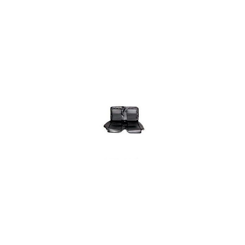 FORD MUSTANG 1967 COUPE BANQUETTE ARRIERE COUVRE SIEGE STANDARD NOIR Full Set Upholstery Standard Black SELECTION SILVER