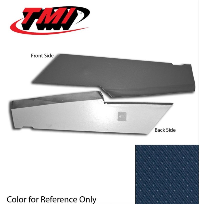 FORD MUSTANG 1971-1973 FASTBACK SPORTSROOF PAIRE DE PANNEAUX DE COTE DE CIEL DE TOIT BLEU FONCE TMI Sail Panels Dark Blue 20-726