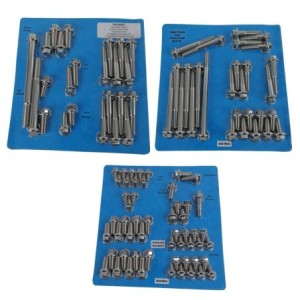 FORD MUSTANG 1964-1985 V8 289 302 KIT COMPLET VISSERIE MOTEUR EN INOX TÊTES HEXAGONALES ARP Engine Bolt Kits 554-9601