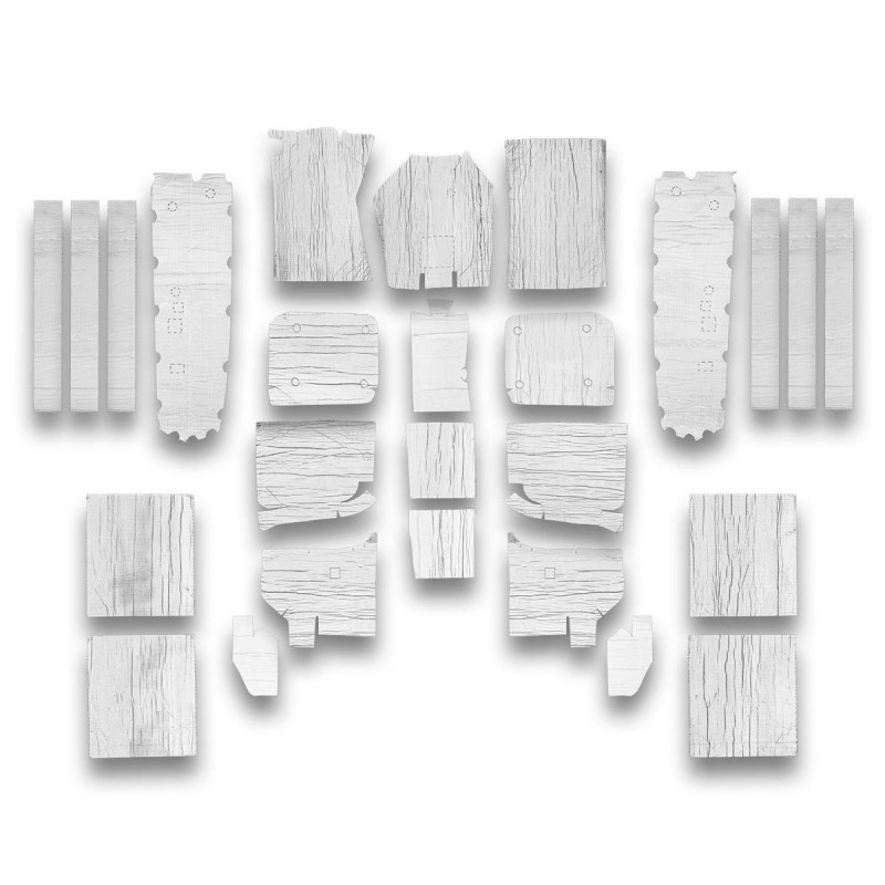 FORD MUSTANG 1967-1968 COUPE KIT COMPLET D'ISOLATION ET D'INSONORISATION Flatline Barriers Complete Insulation and Sound Dampeni