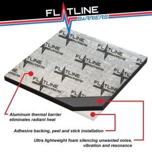 FORD MUSTANG 1967-1968 COUPE KIT COMPLET D'ISOLATION ET D'INSONORISATION Flatline Barriers Complete Insulation and Sound Dampeni