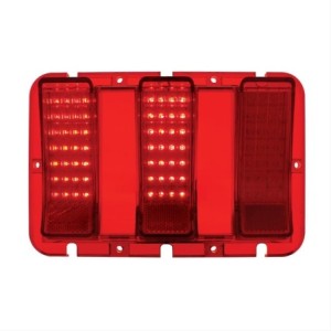 FORD MUSTANG 1967-1968 FEUX ARRIÈRE COMPLET A LED SEQUENTIEL United Pacific LED Sequential Taillights 110106 (vendu à l'unité)