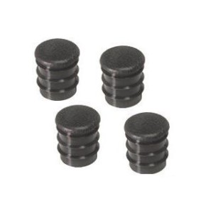 FORD MUSTANG 1968 SET DE PLUGS POUR ACCOUDOIR DELUXE NOIR Deluxe arm rest plugs set black SCOTT DRAKE C8ZZ-6524056-BK